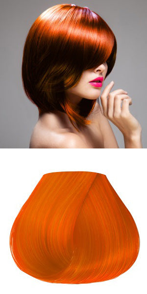 pastel orange hair dye