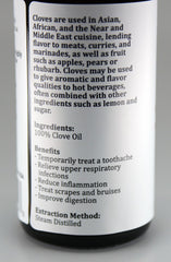 100% PURE ESSENTIAL OIL Clove 1floz/30ml