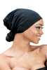 Image of Handmade Knotted Head Wrap - 261/262 - BLK/White