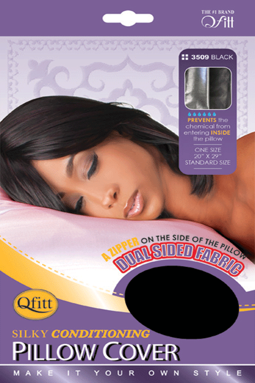 Silky Conditioning Pillow Cover(Water Proof) - 3509 BLK