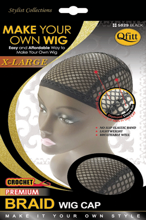CROCHET Premium BRAID Wig CAP