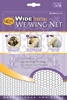 Image of Fine/Wide Mesh Weaving Net - BLACK