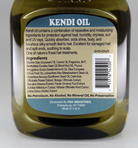 Premium Natural Hair Oil Kendi 2.5 fl oz/75ml