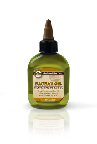 Premium Natural Hair Oil Baobab 2.5 fl oz/75ml