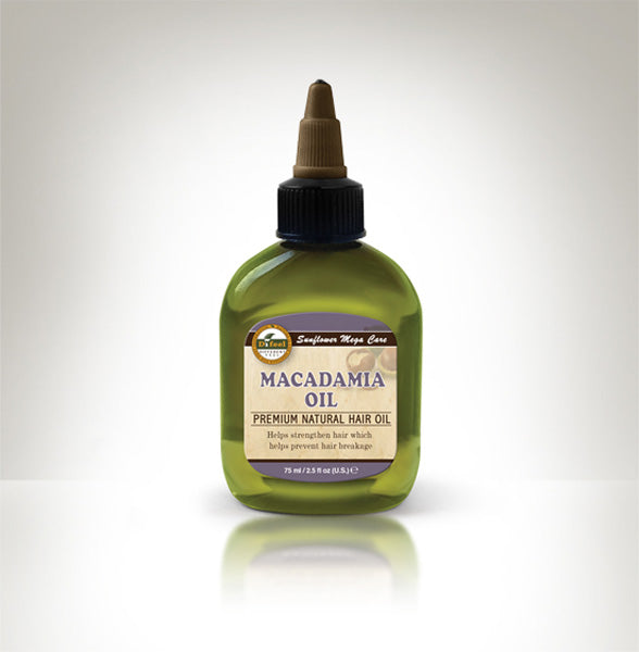Premium Natural Hair Oil Macadamia 2.5 fl oz/75ml